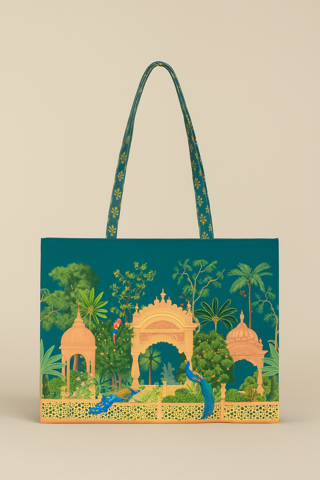 MOGUL PRINT TOTE BAG