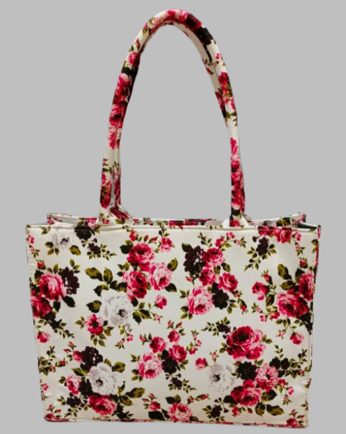 Art-Inspired Printed Canvas Tote – Bold, Trendy & Reusable