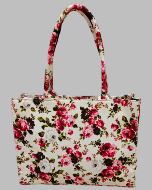 Art-Inspired Printed Canvas Tote – Bold, Trendy & Reusable