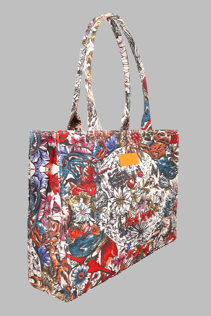 Cute & Reusable Printed Tote Bag